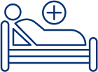 Hospital Bed Icon Hospital Bed Icon